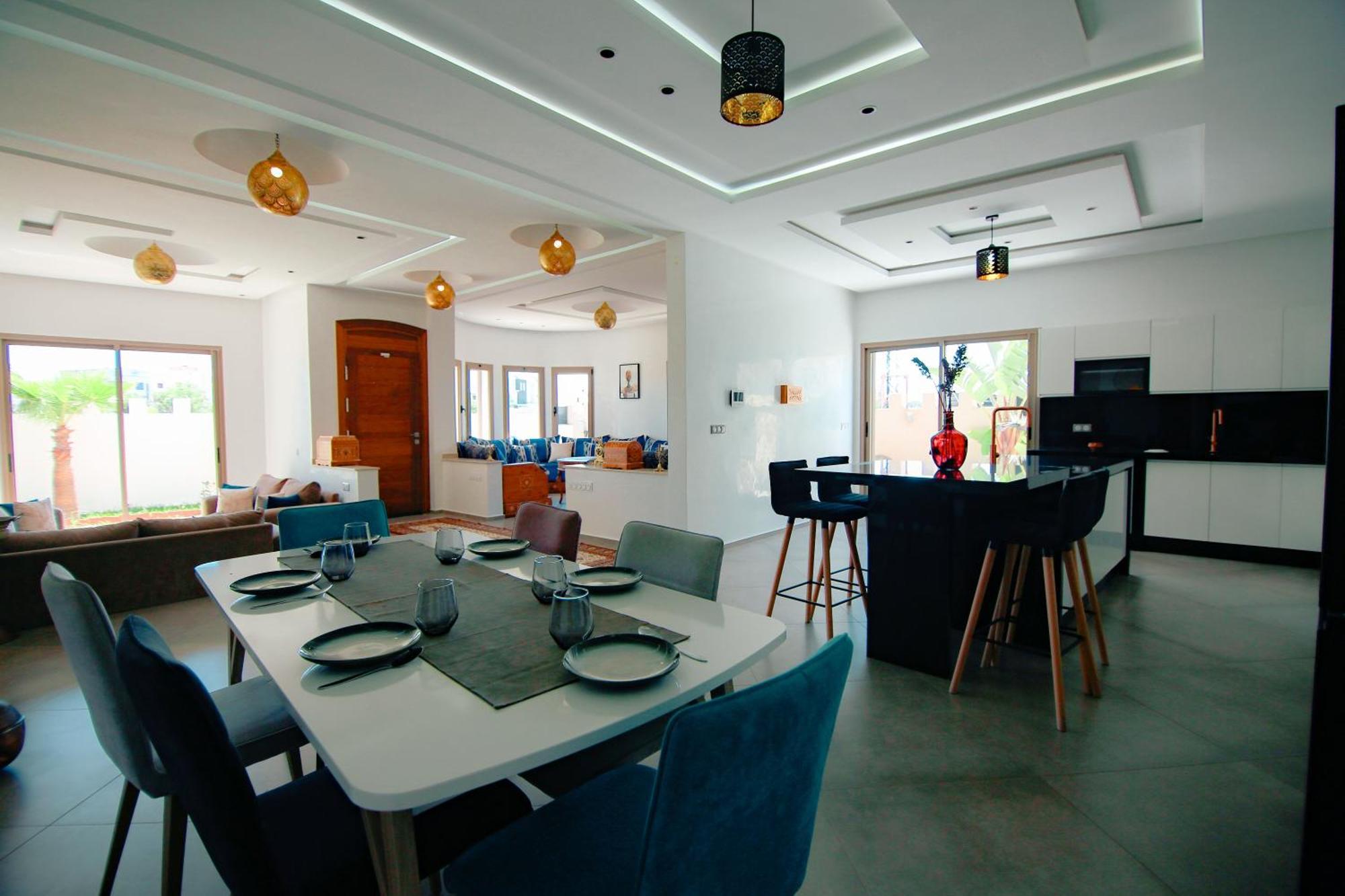 Villa Moderne A 5 Min De La Plage Avec Jardin Et 3 Salons Εσαουίρα Εξωτερικό φωτογραφία