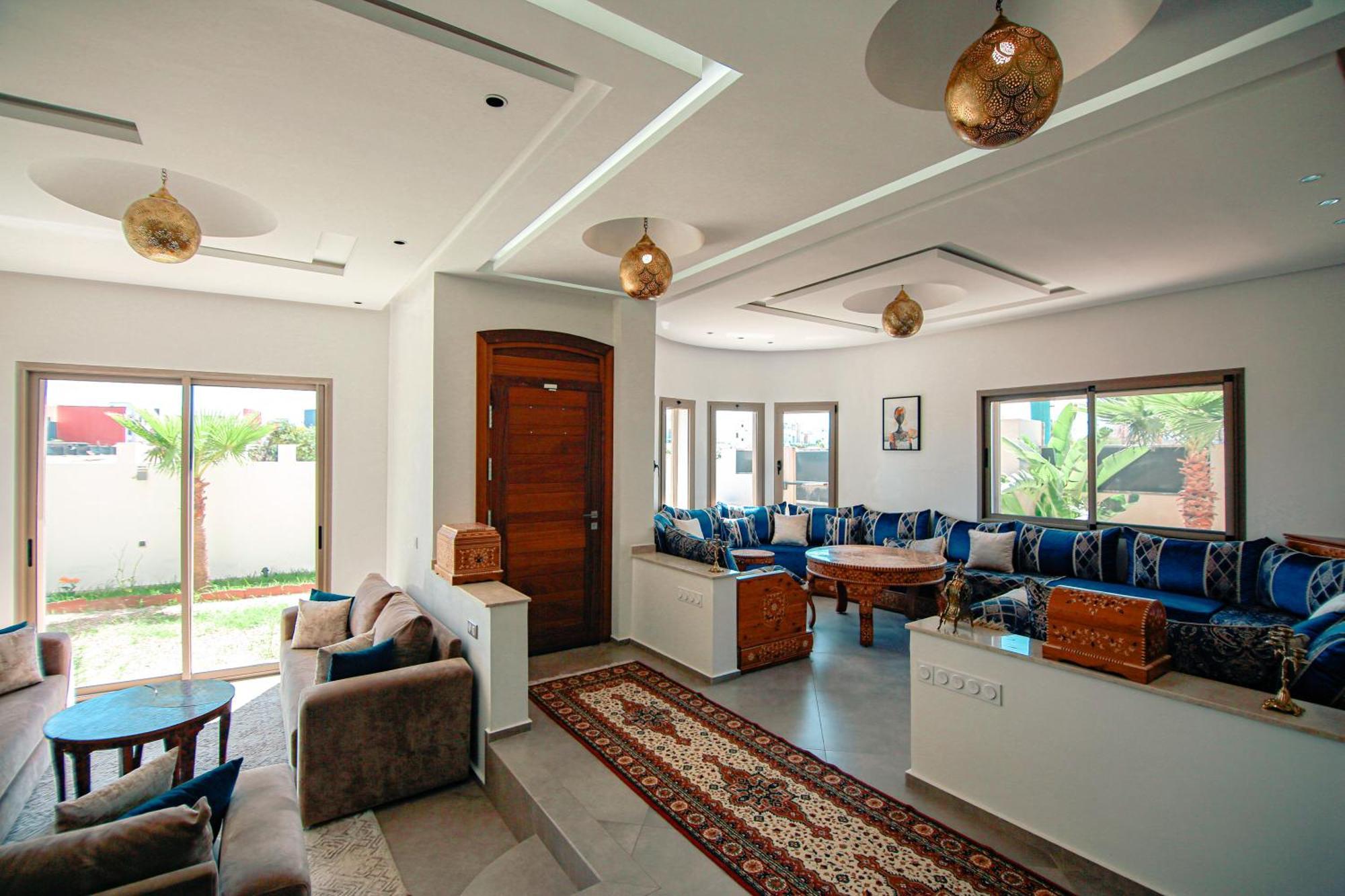 Villa Moderne A 5 Min De La Plage Avec Jardin Et 3 Salons Εσαουίρα Εξωτερικό φωτογραφία