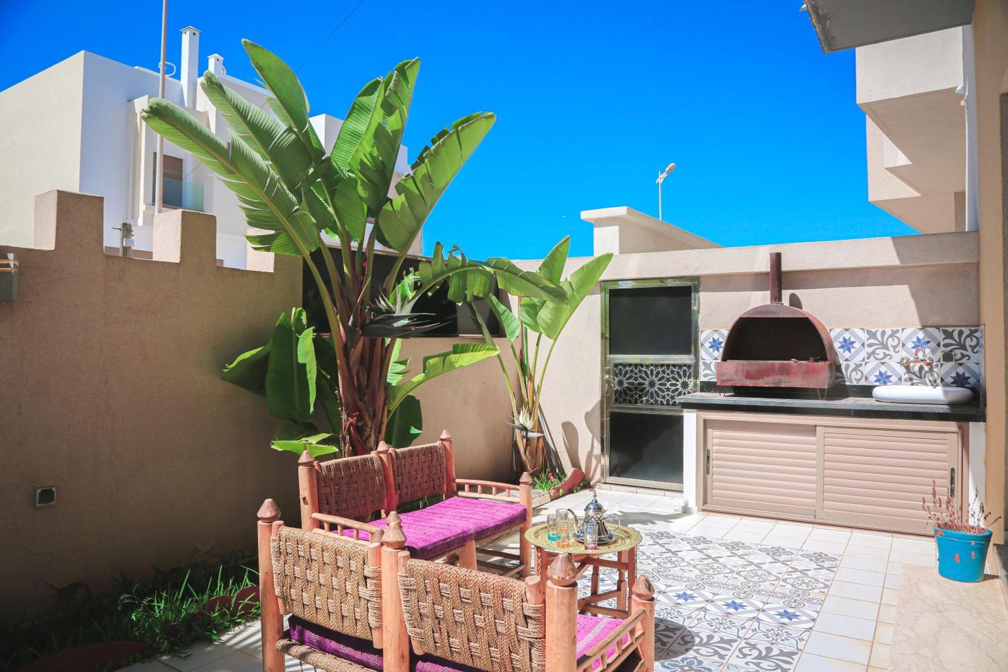 Villa Moderne A 5 Min De La Plage Avec Jardin Et 3 Salons Εσαουίρα Εξωτερικό φωτογραφία